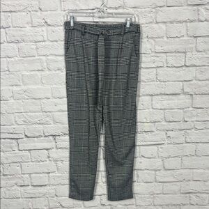 Love Tree  Black and White Checkered Pants